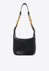 Chloé Small Bracelet Shoulder Bag in Grained Leather Black CHC25SS618O37001 Black