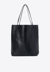 Chloé Spin Grained Leather Tote Bag Black CHC25SS811N84001 Black