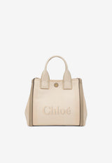 Chloé Small Carry Canvas Tote Bag Beige CHC25SS911O65/R_CHLOE-26Y