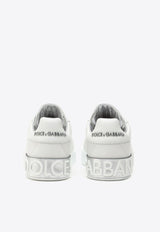 Dolce & Gabbana Portofino Leather Low-Top Sneakers White CK1544 AX615 80998