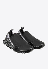 Dolce & Gabbana Sorrento Primeknit Low-Top Sneakers Black CK1595 AK267 80999