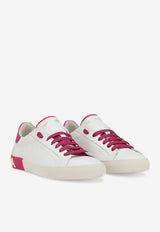 Dolce & Gabbana Portofino Calf Leather Sneakers White CK2203 AM779 8K084