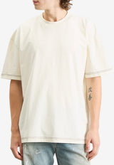 Acne Studios Eresa U Autograph T-shirt Off-white CL0388_OFF-WHITE