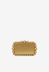 Cult Gaia Eos Clutch with Beads Gold CL3682MT2066_GOLD