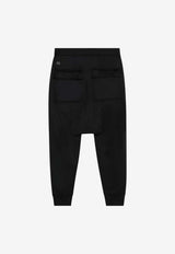 Rick Owens X Champion Pentagram Track Pants Black CM01E1689CHJS/Q_RICKO-09