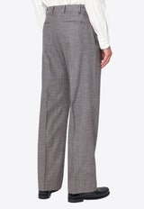PT Torino Straight-Leg Tailored Pants Brown COAFX5ZA0FWDTO02/R_PT0F-0140
