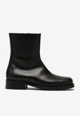 Our Legacy Smooth Leather Ankle Boots Black COCBBLE/S_OLEGA-BLK