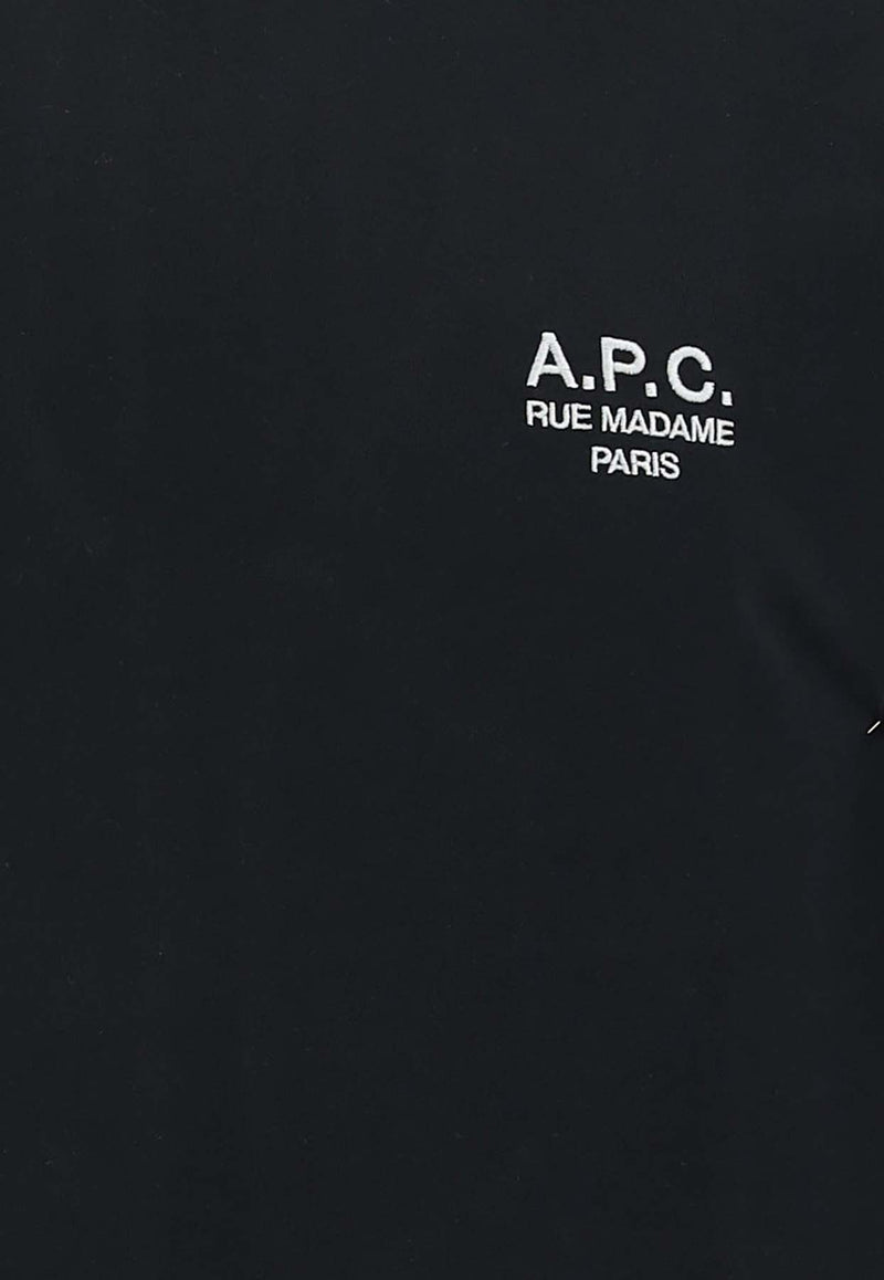 A.P.C. Raymond Logo T-shirt Black COEZC_H26840_LZZ