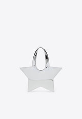 Coperni Mini Star Mirrored Leather Tote Bag Silver COPBA87F6005PL/Q_COPE-SLV