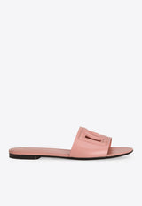 Dolce & Gabbana Bianca DG Logo Slides Pink CQ0436 AY329 80405