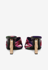 Dolce & Gabbana Jacquard 3.5 75 Floral Mules CR1595 AR393 8S861