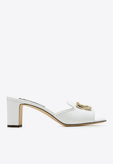 Dolce & Gabbana Abaya 60 Calf Leather Mules White CR1699 CW576 80002