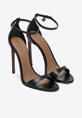 Dolce & Gabbana Devotion 105 Patent Leather Sandals Black CR1775A5738/Q_DOLCE-80999