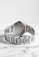 Cartier Ballon Bleu 40mm Stainless Steel Watch Silver CRTRBB40SSW_TH