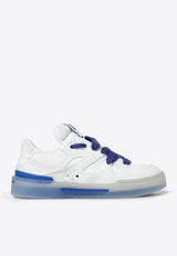 Dolce & Gabbana New Roma Leather Low-Top Sneakers White CS2211 AR752 89527