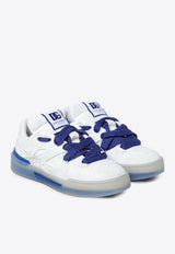 Dolce & Gabbana New Roma Leather Low-Top Sneakers White CS2211 AR752 89527