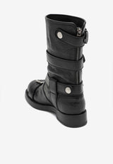 Dolce & Gabbana Horse Leather Ankle Boots Black CT1106AW352/R_DOLCE-80999