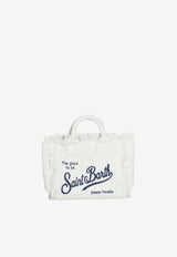 Mini Vanity Linen Tote Bag