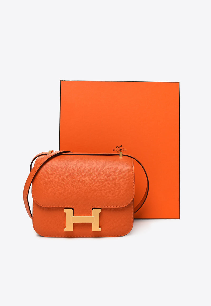 Hermès Constance 18 in Orange Epsom Leather with Gold Hardware