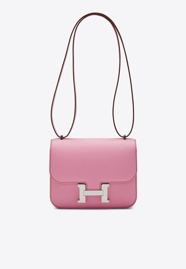 Hermès Constance 18 in Pink Epsom Leather with Palladium Hardware