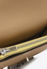 Hermès Constance Slim Wallet in Chai Epsom with Palladium Hardware