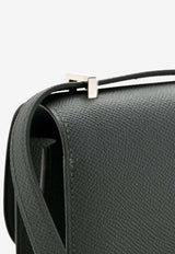 Constance 18 in Vert Mangrove Epsom Leather with Enamel Hardware