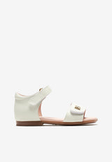 Dolce & Gabbana Kids Baby Girls Leather Sandals D20099 A1223 8S936 White