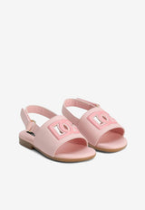 Dolce & Gabbana Kids Baby Girls Logo Sandals D20100 A1114 8B404 Pink