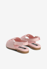 Dolce & Gabbana Kids Baby Girls Logo Sandals D20100 A1114 8B404 Pink
