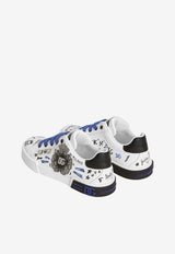 Dolce & Gabbana Kids Boys Portofino Low-Top Sneakers DA0702 AH494 HWF57 Multicolor