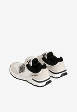 Dolce & Gabbana Kids Girls DG Running Split Sneakers White DA5187 AA954 8B926