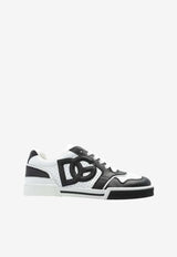 Dolce & Gabbana Kids Boys DG Embossed Low-Top Sneakers White DA5263 A1160 8I050