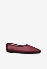 SENSO Dena Mesh Ballet Flats Crimson DENA_RED