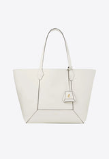 Jimmy Choo Medium Diamond Tote Bag in Calf Leather Latte DIAMOND TOTE/M HUT LATTE/GOLD