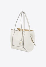 Jimmy Choo Medium Diamond Tote Bag in Calf Leather Latte DIAMOND TOTE/M HUT LATTE/GOLD