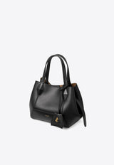 Jimmy Choo Small Diamond Tote Bag in Calf Leather Black DIAMOND TOTE/S HUT BLACK