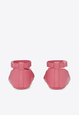 Dolce & Gabbana Kids Baby Girls Nappa Leather Ballet Flats DK0065 AB793 80424 Pink