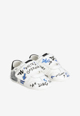 Dolce & Gabbana Kids Baby Boys Printed Low-Top Sneakers DK0117 AI155 HWF57 Multicolor