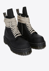 Dr. Martens X Rick Owens Quad Sole Leather Ankle Boots Black DM02E68139001/R_RICKO-09