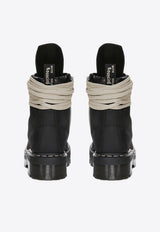 Dr. Martens X Rick Owens Quad Sole Leather Ankle Boots Black DM02E68139001/R_RICKO-09