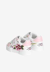 Dolce & Gabbana Kids Baby Girls Portofino Low-Top Sneakers DN0201 A6O58 8B913 Multicolor