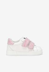 Dolce & Gabbana Kids Baby Girls Portofino Sneakers DN0203 AB271 HEXCA White