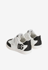 Dolce & Gabbana Kids Baby Boys Low-Top Leather Sneakers White DN0205 A1048 89697