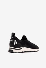 Dolce & Gabbana Kids Baby Boys Low-Top Slip-On Sneakers DN0218 AU569 8B939 Black