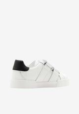 Dolce & Gabbana Kids Baby Boys Studded DG Logo Sneakers White DN0231 A1196 89697