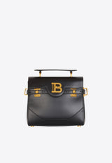 Balmain B-Buzz 23 Smooth Leather Top Handle Bag Black DN1DB526LAVE_BLACK