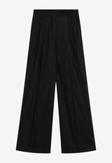 Department 5 Wide-Leg Tailored Pants Black DP0592TF0307/Q_DEPAR-999