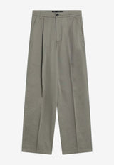 Department 5 Straight-Leg Tailored Pants Green DP1142TS0050/Q_DEPAR-713