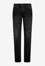 Tom Ford Stretch Straight Jeans DPH001-DMC058S25 LB700 Black
