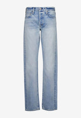 Tom Ford Moleskin Straight-Leg Jeans Light Blue DPH001-DMC099 UAN